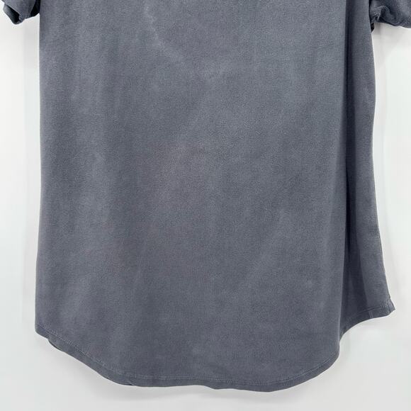 Z Supply The Suede Pocket Tee Gray Shirt Soft Lightweight Womens Size Medium - Picture 10 of 11
